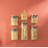 Set of 6 JoyJolt Glass Storage Jars w/ Airtight Lids
