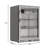 24 in. W 4.1 cu. ft. Commercial Glass Door Back Bar Cooler Refrigerator with LED Lighting in Stainless Steel-65246204