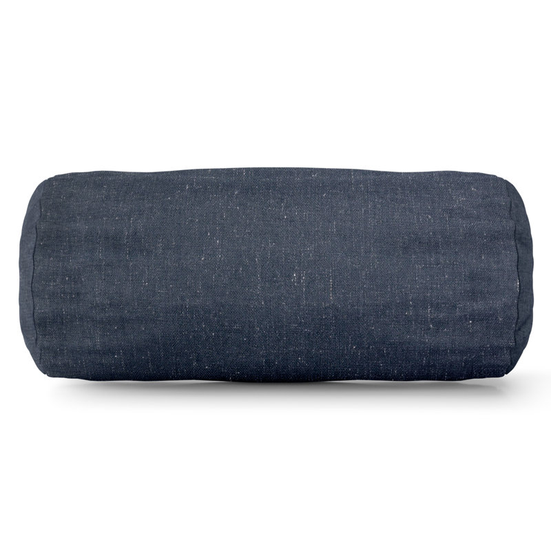  Bolster Throw Pillow, Navy