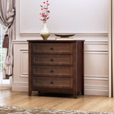 Luly 32.7'' Wide 4 - Drawer Storage Cabinet