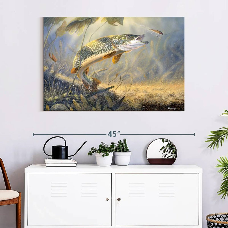 Brampt Calm Waters Pêche, H 26 po x l 39 po