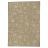 Enchantment Floral Area Rug in Neutral/Taupe