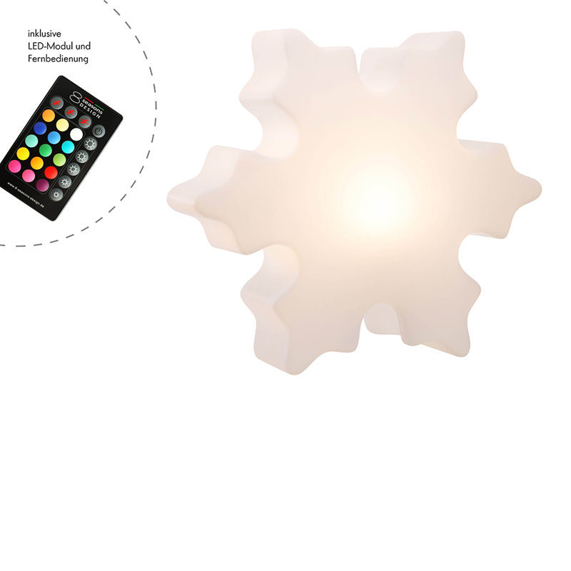 White LED Lamps, 52cm H x 60cm W x 15cm D