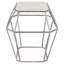 Paris Stone Frame End Table