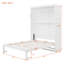 Lit escamotable mural avec tablettes Murphy