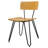 18 " H Solid Wood Side Chair