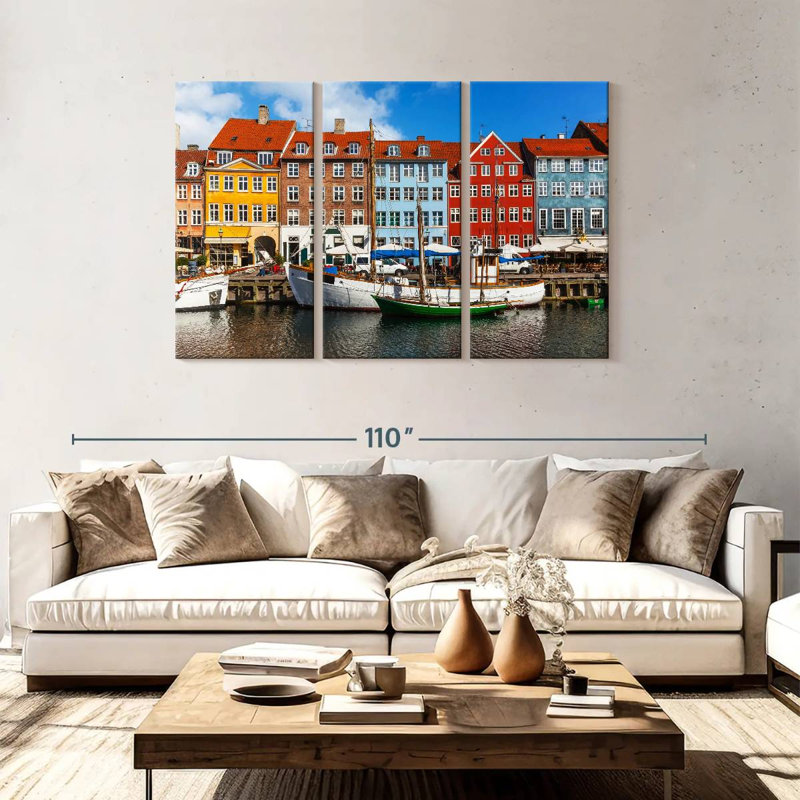 Quai Sebbie Nyhavn, H 48 po x l 74 po