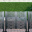 4X2 Outdoor Air Conditioner Fence Privacy Screen,4 Height,Metal Privacy Fence Cover