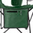 Wakeman Oversized Camping Chair with Cupholder and Cooler- Folding Chair with 300lb Capacity, Green