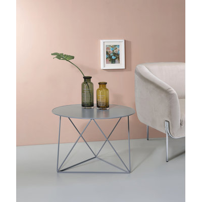Table d'appoint grise