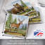 Ensemble de 4 sous-verres Mountain Lodge
