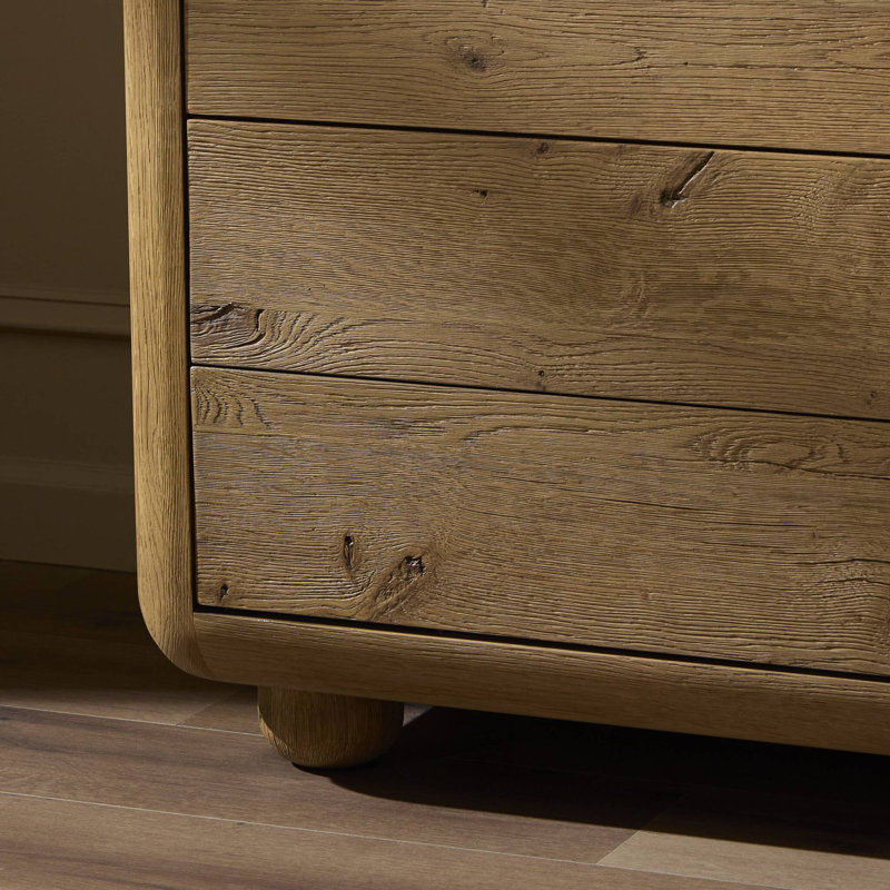 Sheldon 6 Drawer Dresser-Worn Oak
