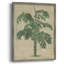 Impression encadrée de toile de jute palmier IV - bois massif-721769619
