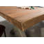 Solid Wood Top Metal Base Dining Table-64126000-64126004-64125996