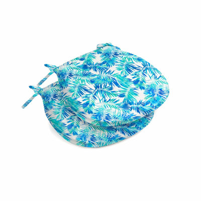 D' Shaped Water-repellent Seat Pad Set of 2