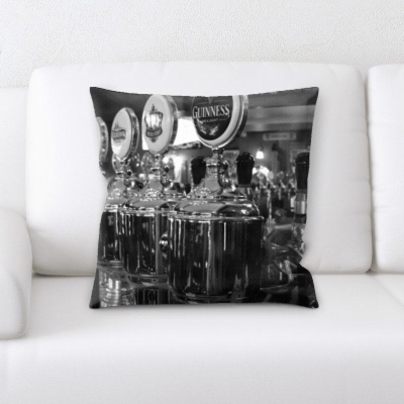 Microsuede Reversible Throw Pillow