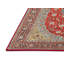 Tapis oriental en laine rouge / beige-848989496