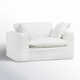 Remy Slipcovered Chair And A Half