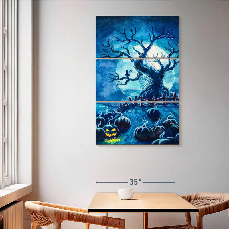 Arbre d'Halloween Lelend, H 65 po x l 42 po