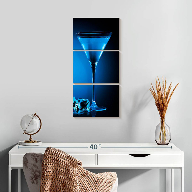 Cocktail élégant, H 27 po x l 12 po