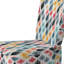 Botanical Scandinavian Shapes - Chaise d'appoint rembourrée moderne et contemporaine