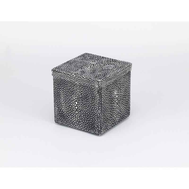 Samurai Handmade Decorative Box, Shagreen Midnight Black