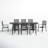 Armisha 8 - Person Patio Dining Set Extendable Rectangular Table