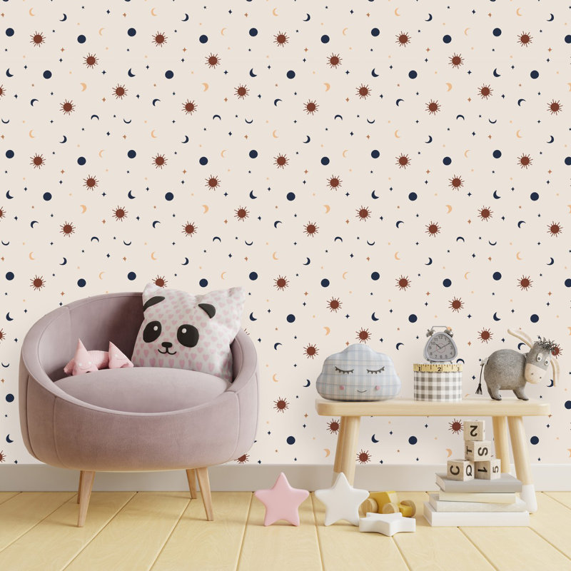 Polka Dots Tile, 2.08' W x 10.42' L