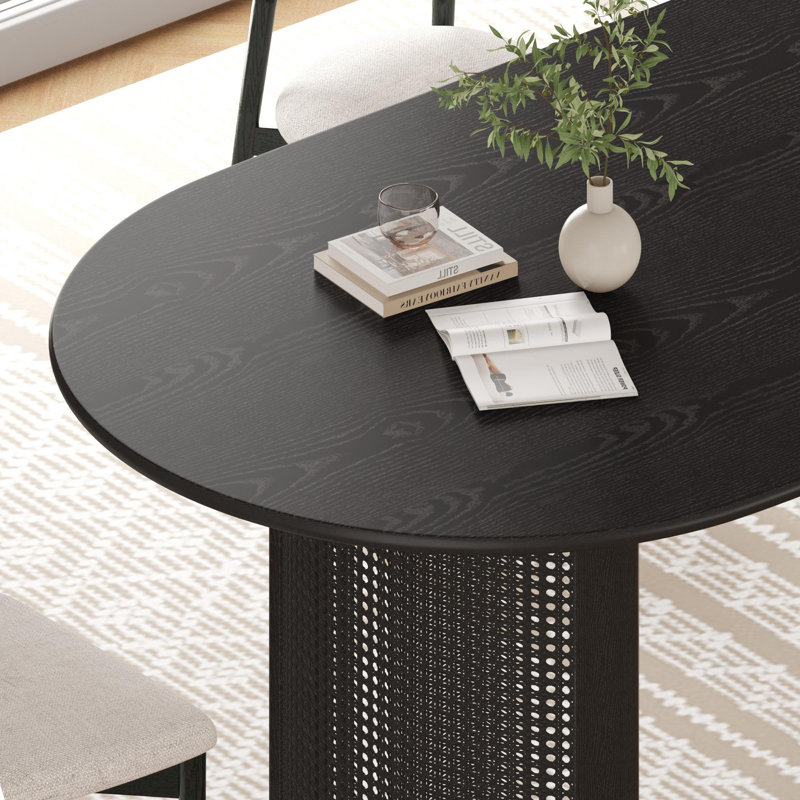 Table de salle à manger Gracie Mills, 30" H x 79" L x 33.5" W