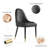 11-Pieces Dining Set With 110.24'' Extendable Faux Marble Dining Table and 10 Faux Leather Dining Chairs-1238134903-1238134905