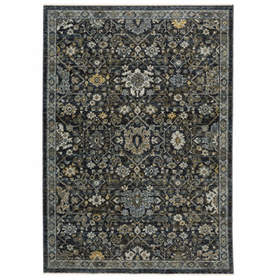 Tapis bleu / bleu clair Hovis