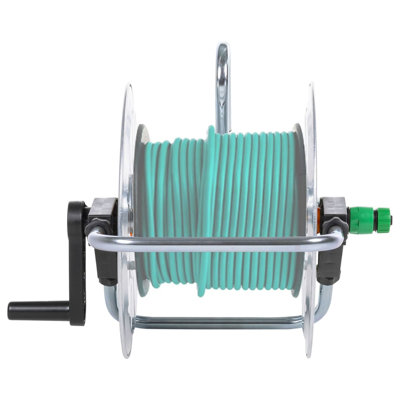 Galvanised Steel, Plastic Hose Reel
