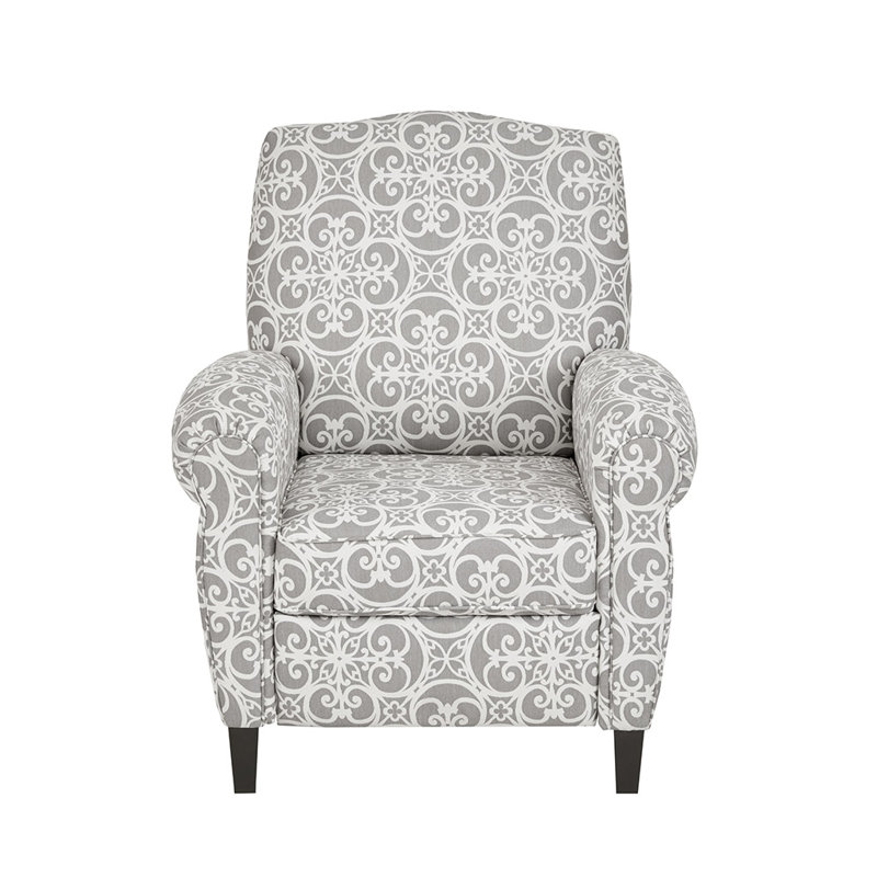 Fauteuil inclinable par pression, Gris