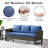 Naresa Wicker 5 - Person Patio Conversation Set with Cushions-1150708440-1150708443