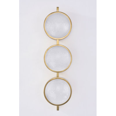 Ansonia 3 Light Wall Sconce