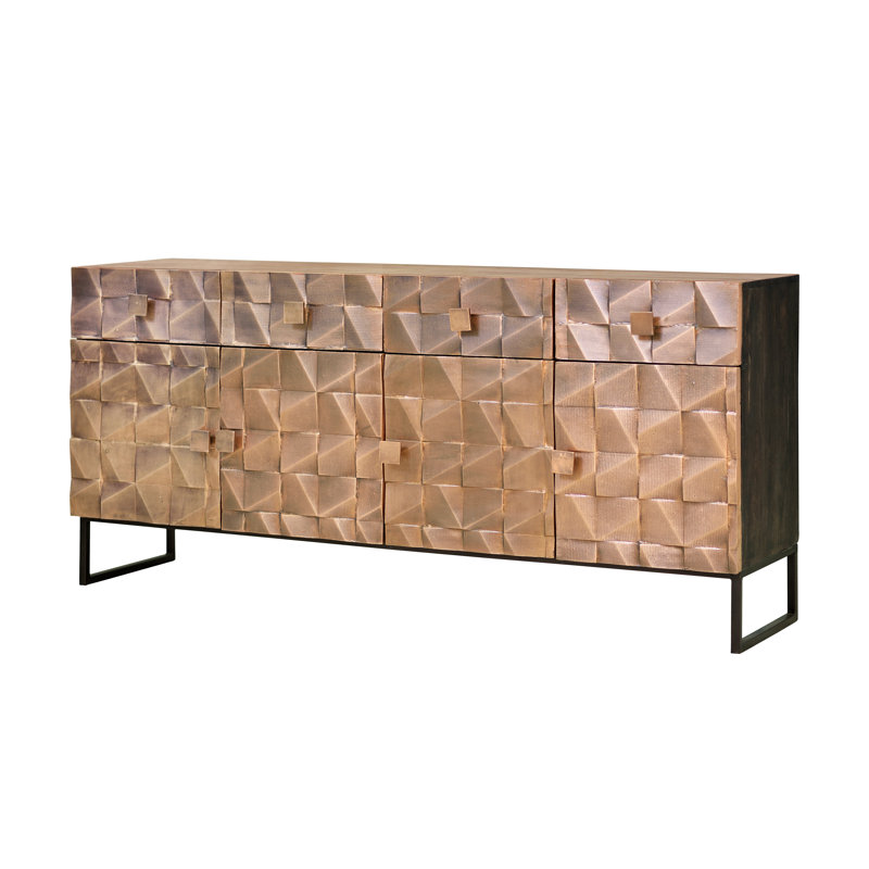 Cothern 170Cm Wide 4 Drawer Sideboard