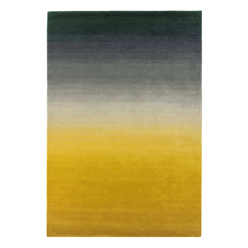 Chaffins Wool Gradient Mustard Rug, Rectangle 160 x 230cm