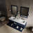 60" Wall-Mounted Double Bathroom Vanity Set-82339537-82339538