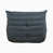 Microfibre / microsuède gris anthracite
