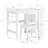 Ilarie Rectangular Preschool Kids Art And Craft Table Set-1965991947