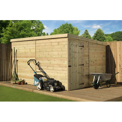 Shiplap Pent Wooden Shed