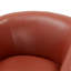 Chaise pivotante en cuir et cuir Tessa-590468038