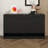 59.1" Sideboard Buffet With 3 Drawers & 4 Doors, White Storage Cabinet With Adjustable Shelf & Open Compartments-402509470