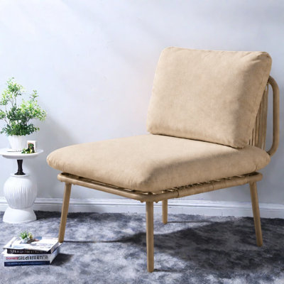 Canapé d'angle portatif, structure en acier, mobilier de jardin compact et moderne