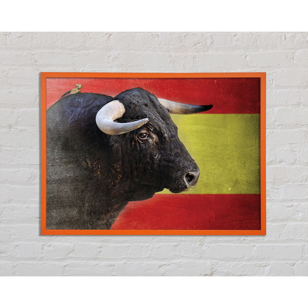 Rebeterano Spanischer Stier - Druck