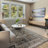 Darryl-James Vintage Distressed Machine Washable Soft Plush Foldable Rug Non-Slip-2083858935