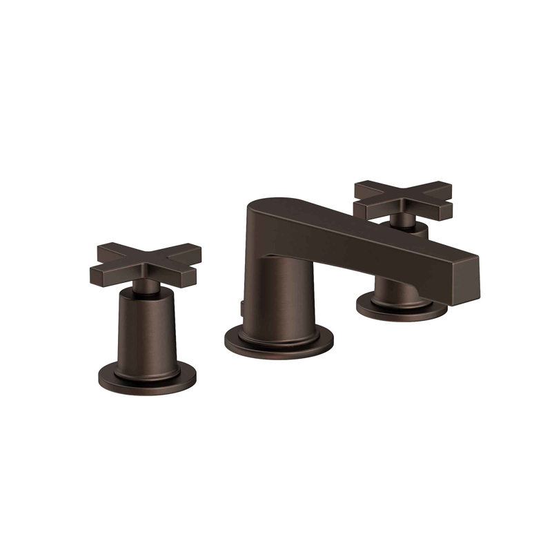 Dorrance Widespread Bathroom Faucet with Drain Assembly, English Bronze
