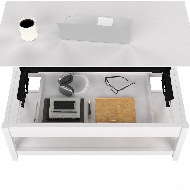 Ensemble de tables basses 4 pièces Kaionna, Blanc