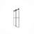 56"-60"W X 76"H Frameless Shower Door, Double Sliding Shower Door, 3/8" (10Mm) Clear Tempered Glass Shower Enclosure With Square Rail,Double Side Easy Clean Coat-118550337