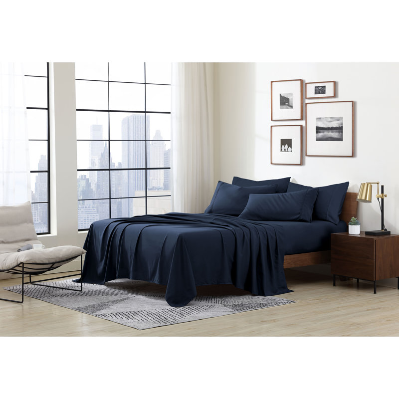 Swift Home Ultra-Soft 6-Piece Sheet Set with Extra Pillowcases - Essential 1800 Series Microfiber - Fits Mattress up to 14" Tall - Peach Fuzz, Durable, Easy Care